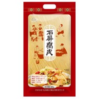 達(dá)和源腐皮400g代工云南石屏豆腐皮干貨商超OEM貼牌北門手工豆皮