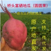 海南澄邁橋頭富硒地瓜5/10斤裝板栗紅薯非六鰲蜜薯 橋頭產地直發