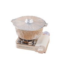 錫紙鍋一次性火鍋專用鍋具野餐露營特厚食品級的免洗鋁箔碗戶外碗