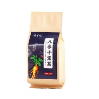 人參十寶茶黃精茶葉桑葚男人腎五寶茶袋泡茶批發花草茶源頭廠家