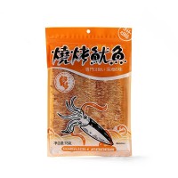 78克燒烤魷魚手撕魷魚絲燒烤大片魷魚干海鮮即食零食閩南特產批發